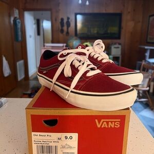 Vans Old Skool Pro Rumba Red NWT